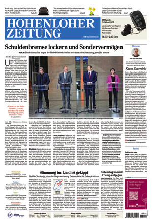 Hohenloher Zeitung Öhringen