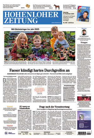 Hohenloher Zeitung Öhringen - ePaper