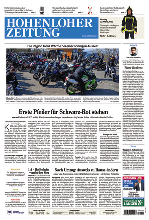 Hohenloher Zeitung Öhringen