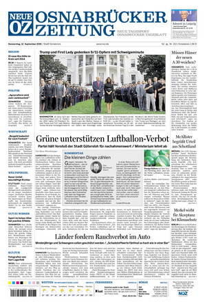 Neue Osnabrücker Zeitung - Stadt vom 12.09.2019 – als ePaper im iKiosk ...