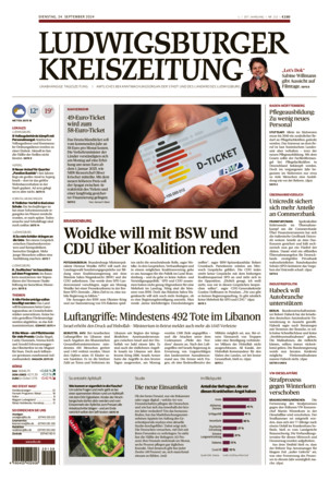 Ludwigsburger Kreiszeitung - ePaper