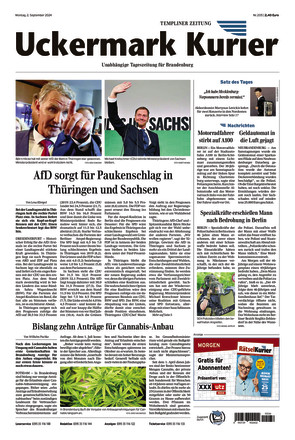 Nordkurier - Templiner Zeitung - ePaper