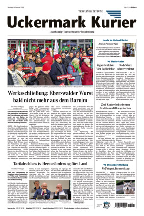 Nordkurier - Templiner Zeitung