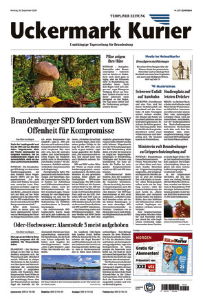 Nordkurier - Templiner Zeitung - ePaper