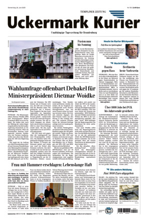 Nordkurier - Templiner Zeitung