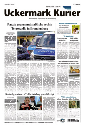 Nordkurier - Templiner Zeitung