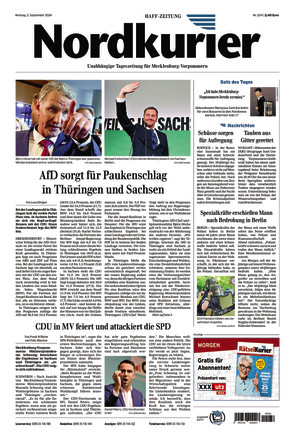 Nordkurier - Haff-Zeitung - ePaper