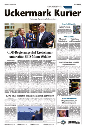 Nordkurier - Templiner Zeitung - ePaper