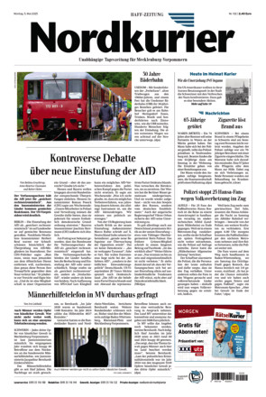 Nordkurier - Haff-Zeitung