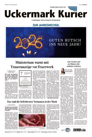Nordkurier - Templiner Zeitung - ePaper