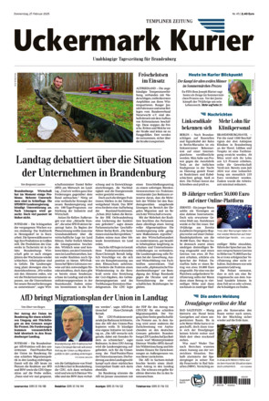 Nordkurier - Templiner Zeitung - ePaper