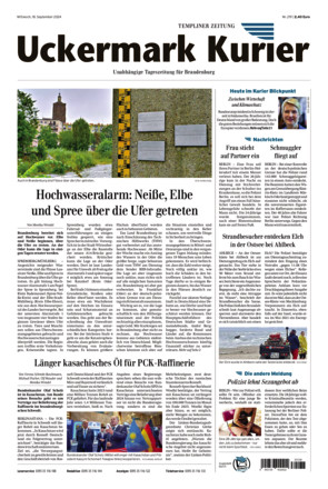 Nordkurier - Templiner Zeitung - ePaper