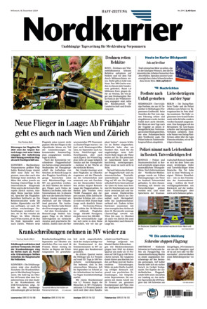 Nordkurier - Haff-Zeitung