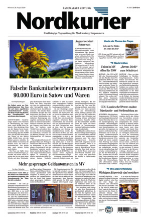 Nordkurier - Pasewalker Zeitung