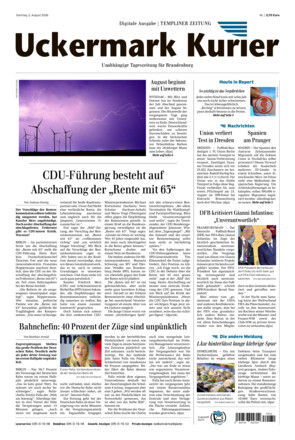 Nordkurier - Templiner Zeitung - ePaper