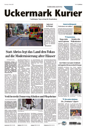 Nordkurier - Templiner Zeitung - ePaper