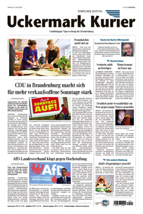 Nordkurier - Templiner Zeitung