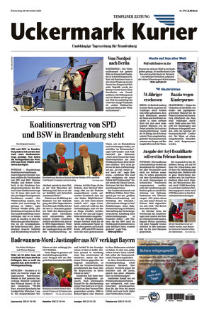 Nordkurier - Templiner Zeitung - ePaper