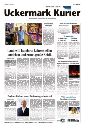 Nordkurier - Templiner Zeitung