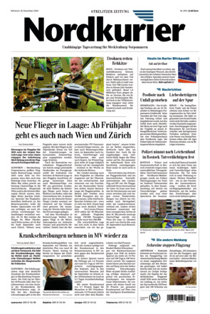 Nordkurier - Strelitzer Zeitung