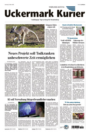 Nordkurier - Templiner Zeitung - ePaper