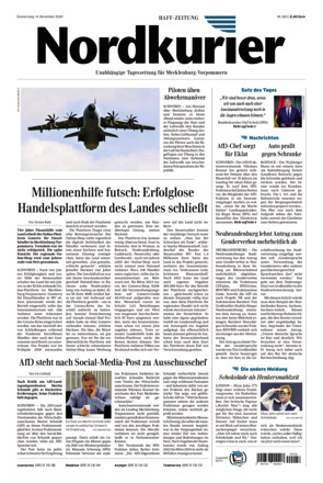 Nordkurier - Haff-Zeitung