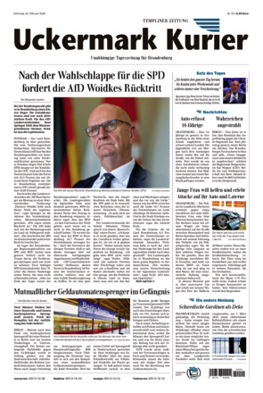 Nordkurier - Templiner Zeitung - ePaper