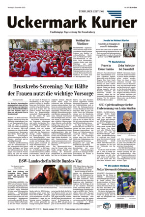 Nordkurier - Templiner Zeitung
