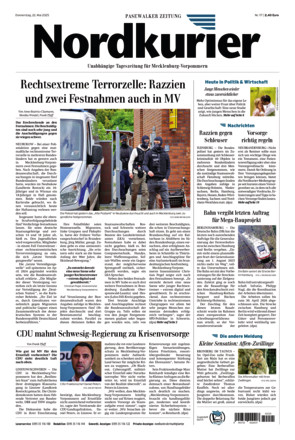 Nordkurier - Pasewalker Zeitung - ePaper