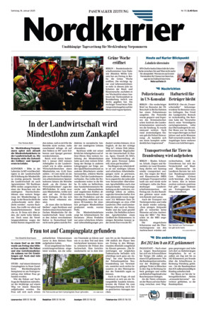 Nordkurier - Pasewalker Zeitung