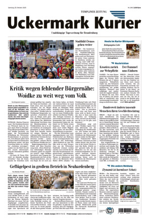 Nordkurier - Templiner Zeitung
