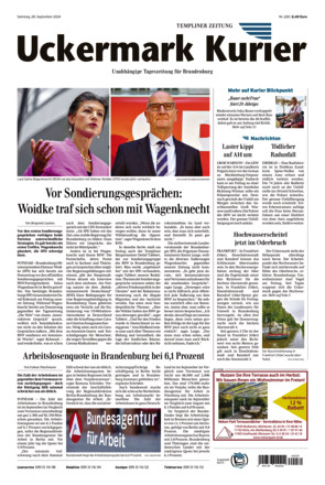 Nordkurier - Templiner Zeitung - ePaper