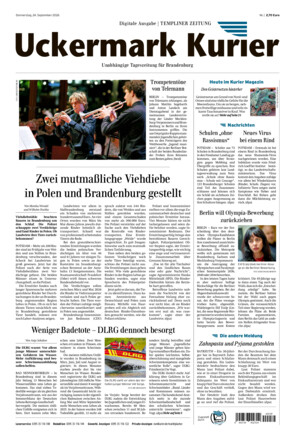 Nordkurier - Templiner Zeitung