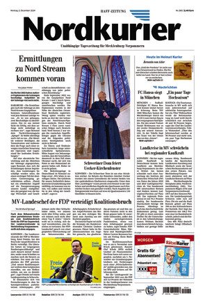 Nordkurier - Haff-Zeitung