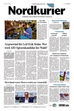 Nordkurier - Strelitzer Zeitung