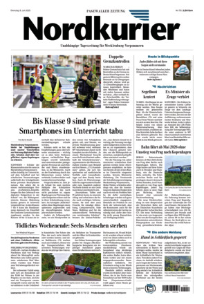 Nordkurier - Pasewalker Zeitung - ePaper