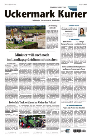 Nordkurier - Templiner Zeitung - ePaper