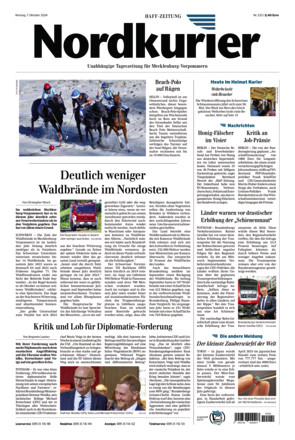 Nordkurier - Haff-Zeitung