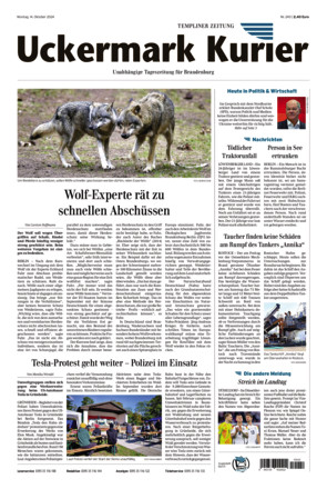 Nordkurier - Templiner Zeitung - ePaper