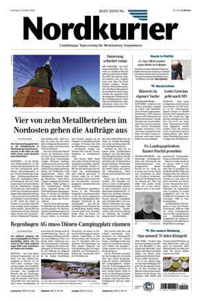 Nordkurier - Haff-Zeitung - ePaper