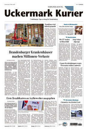 Nordkurier - Templiner Zeitung - ePaper