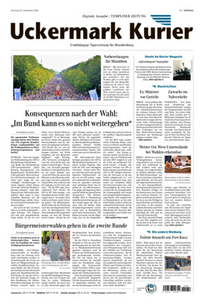 Nordkurier - Templiner Zeitung - ePaper