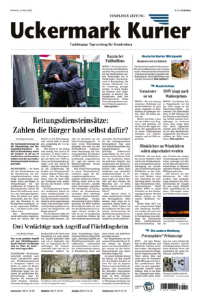 Nordkurier - Templiner Zeitung - ePaper