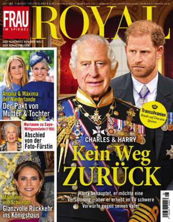 Frau im Spiegel Royal