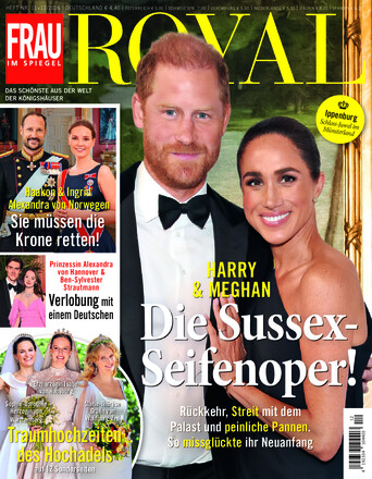 Frau im Spiegel Royal