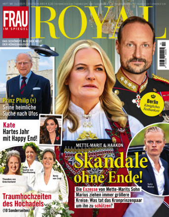 Frau im Spiegel Royal