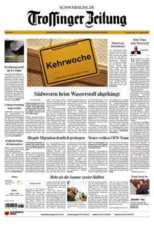 Trossinger Zeitung - ePaper