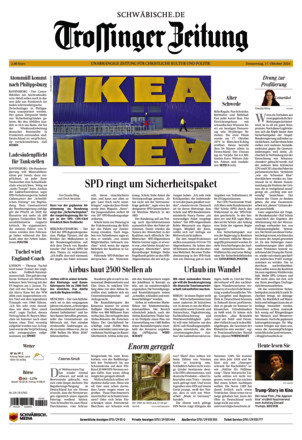 Trossinger Zeitung - ePaper