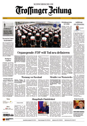 Trossinger Zeitung - ePaper