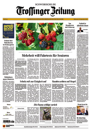 Trossinger Zeitung - ePaper